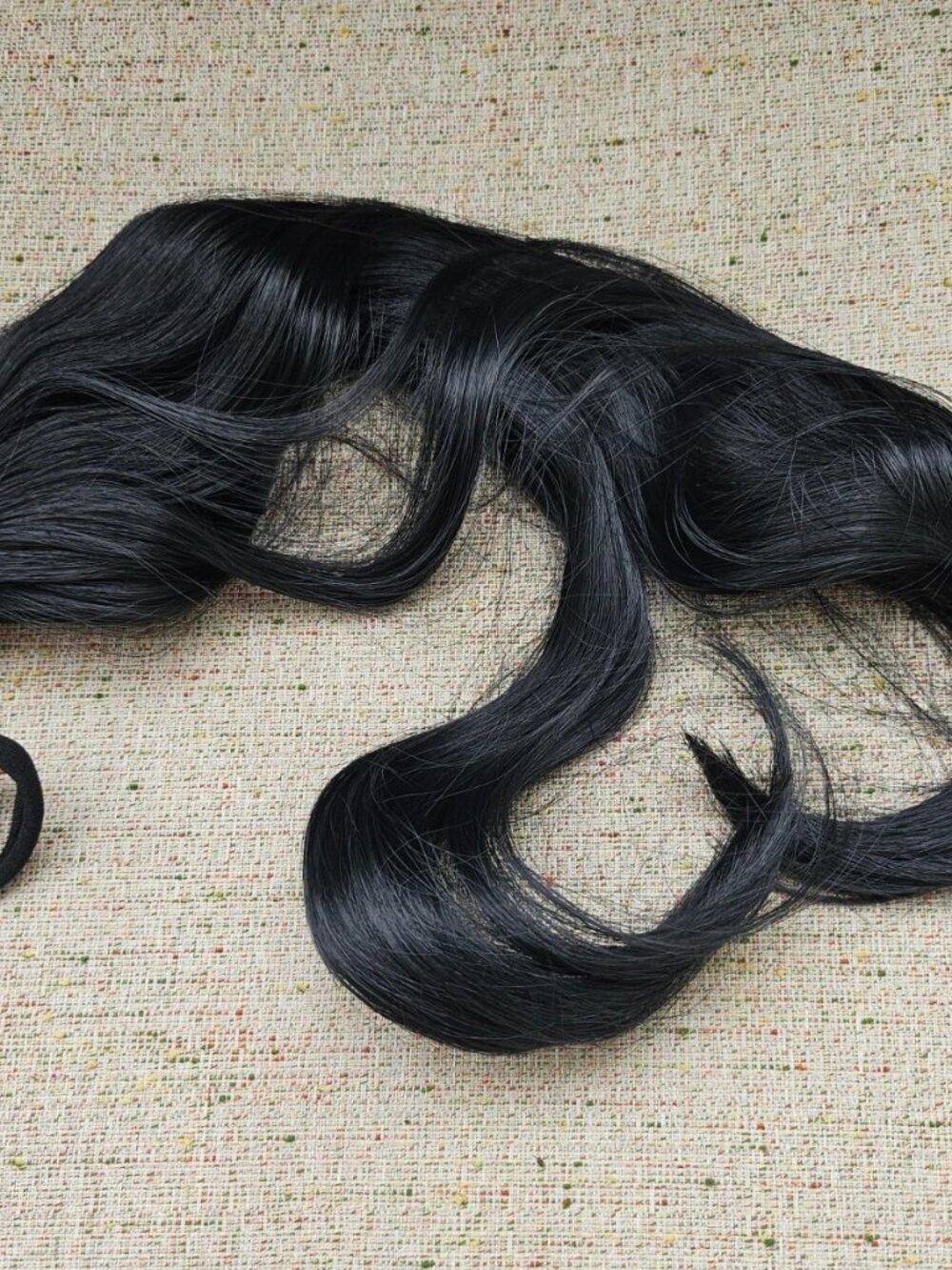 Wavy Ponytail Hair Extension Synthetic Soft Wavy Ponytail with Elastic Unbranded - Picture 2 of 11